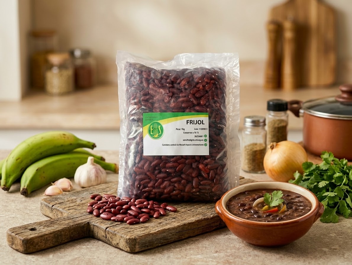 Frijol Colorado paquete de 1kg
